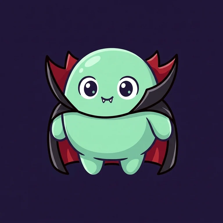 The mascot as a Vampire