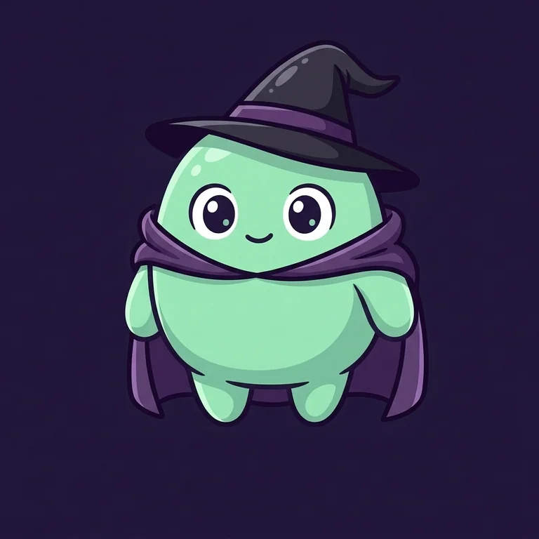 The mascot as a Witch